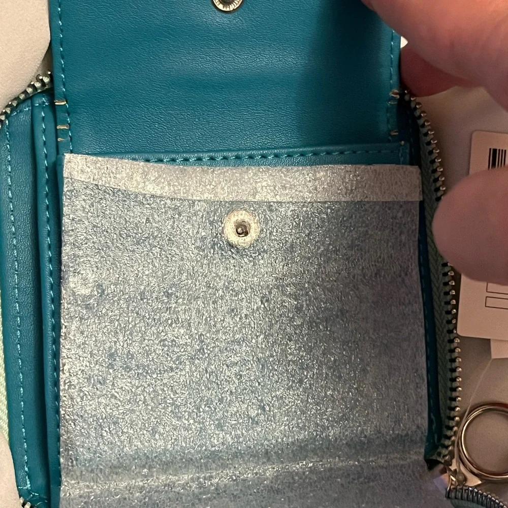 Urban Outfitters Mint Green Wallet with zipper closure - Picture 6 of 10